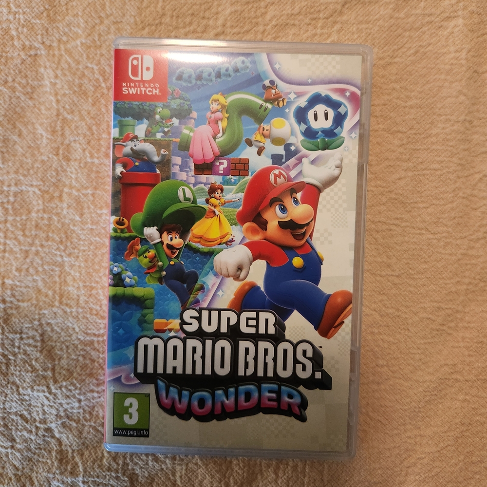 Nintendo Super Mario Bros. Wonder Game - Colorful Adventure
